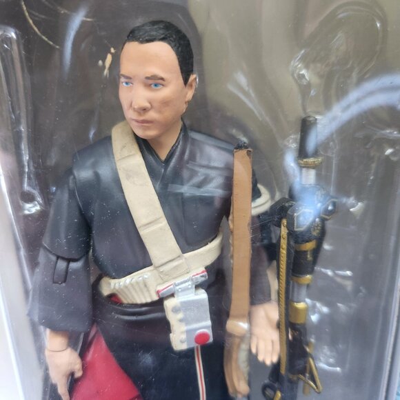 Star Wars Chirrut Imwe Figurine the Black Series Rouge One A Star Wars Story - Picture 2 of 12